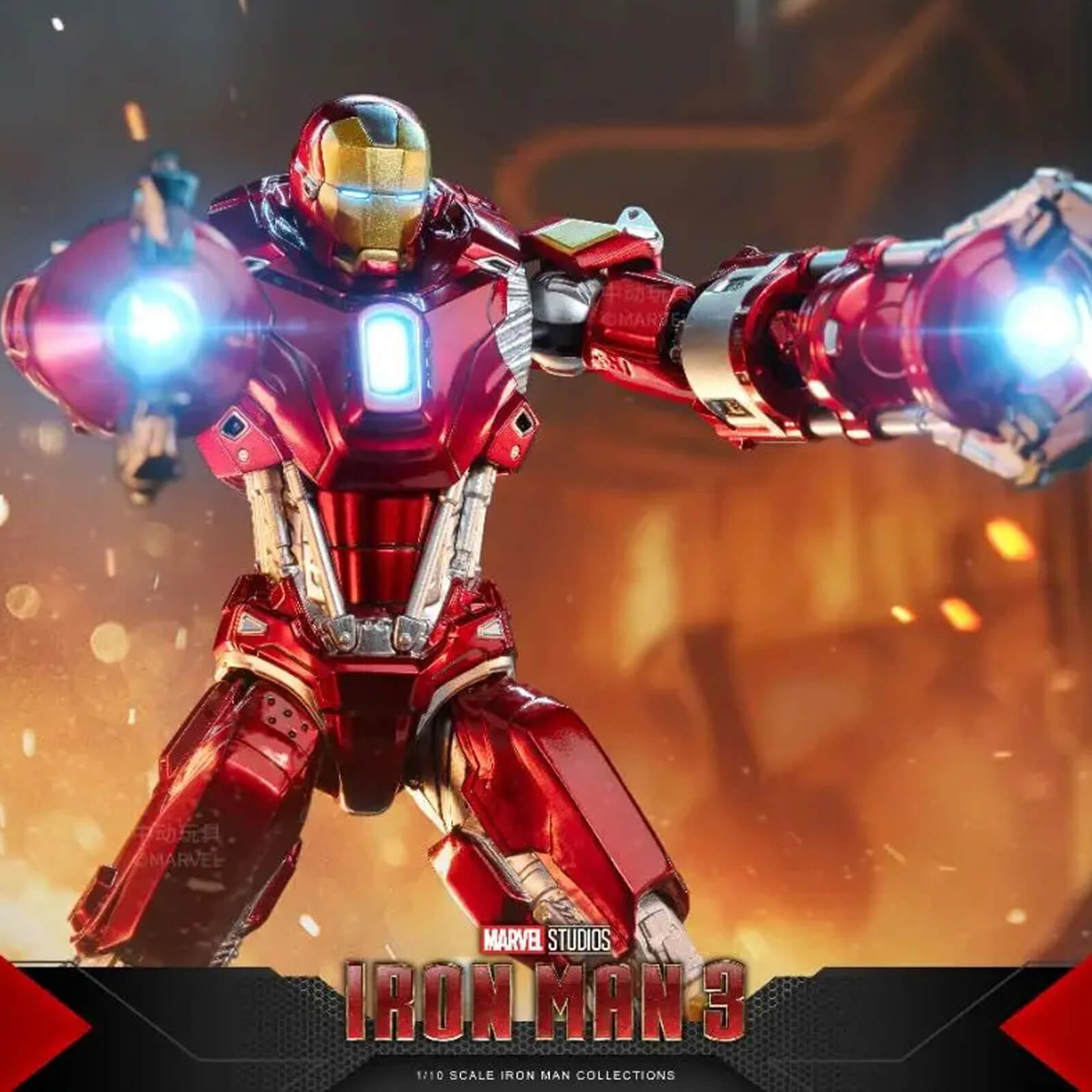 Iron Man Mark 35 The Infinity Saga ZD Toys - Imagen 11