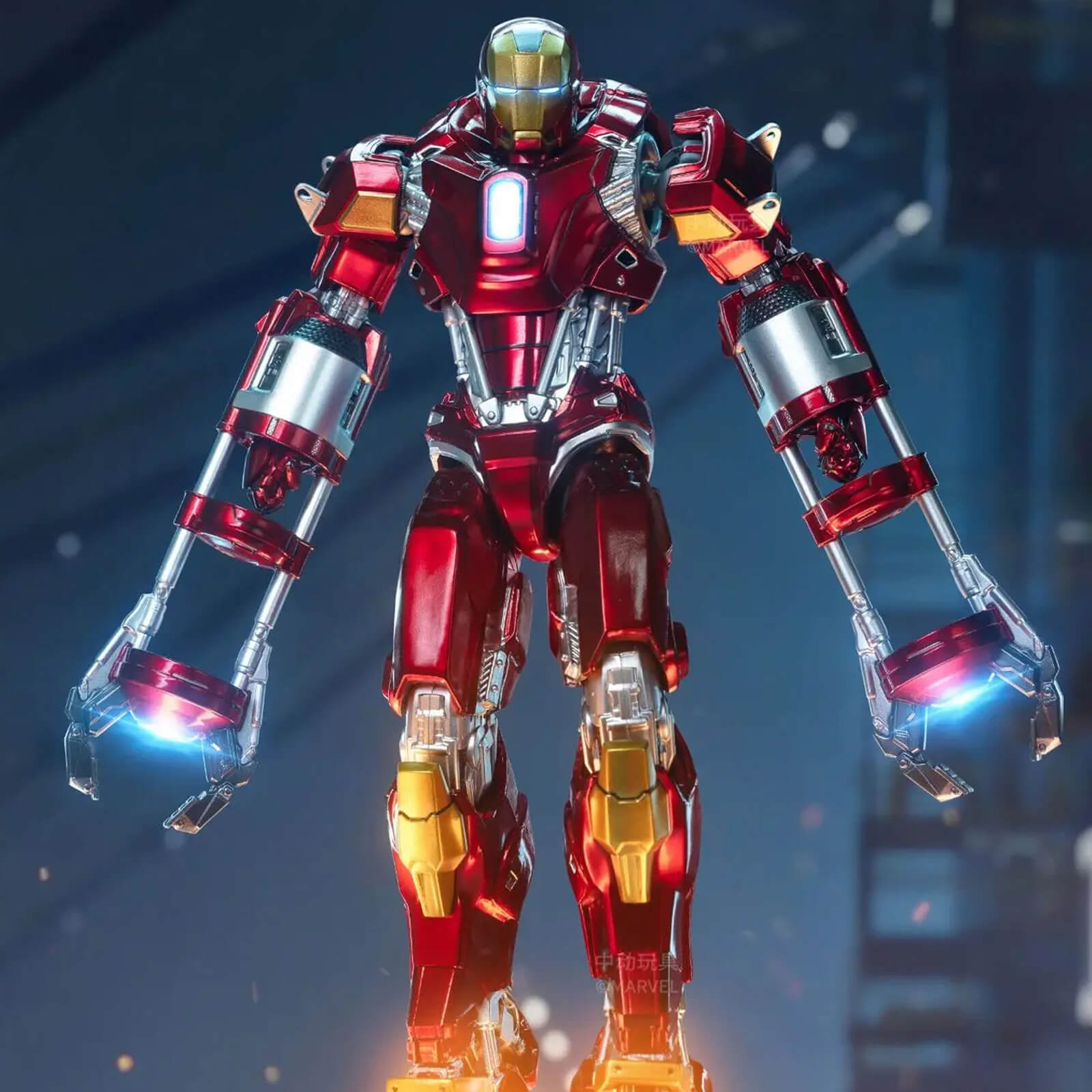 Iron Man Mark 35 The Infinity Saga ZD Toys - Imagen 12
