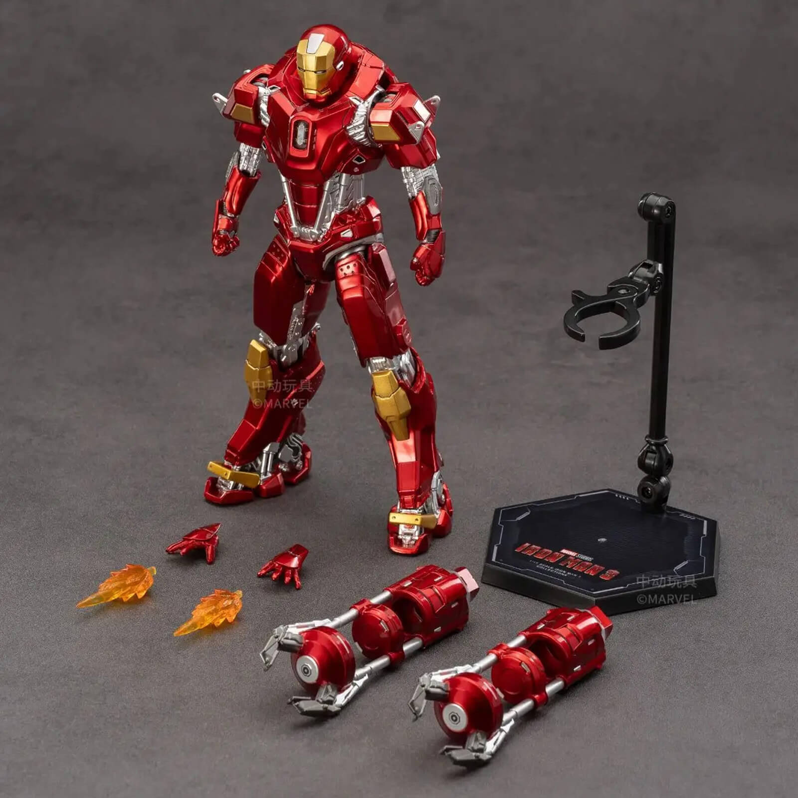 Iron Man Mark 35 The Infinity Saga ZD Toys - Imagen 2