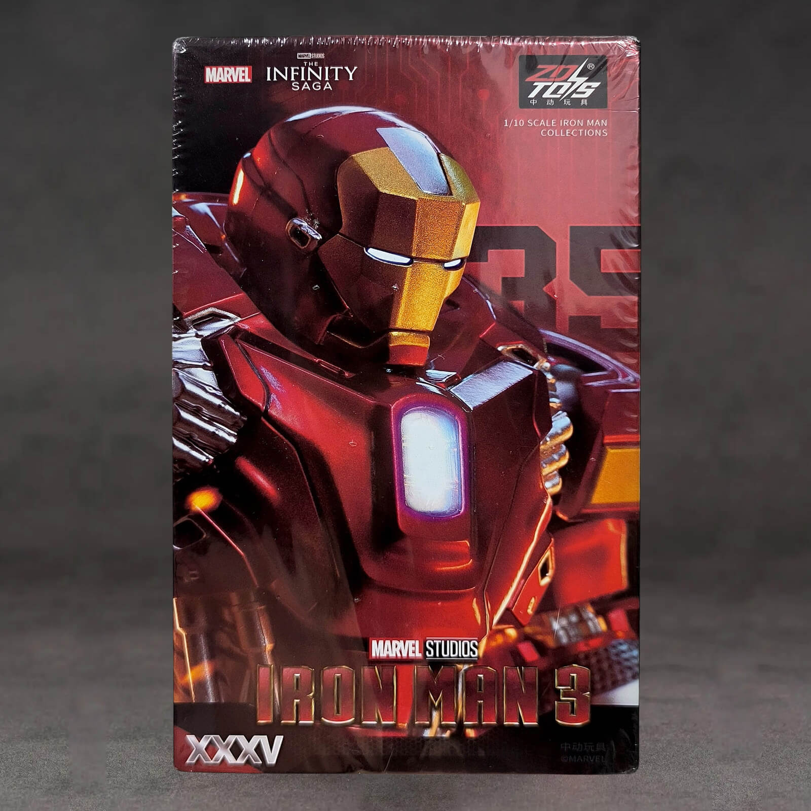 Iron Man Mark 35 The Infinity Saga ZD Toys - Imagen 7