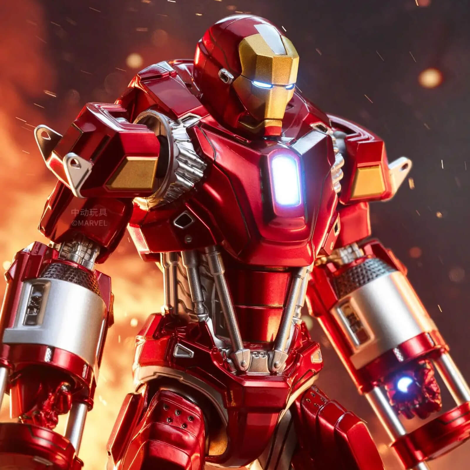 Iron Man Mark 35 The Infinity Saga ZD Toys - Imagen 9